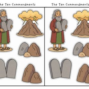 The Ten Commandments:  Lesson, Activity, & More