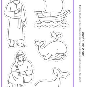 Jonah & the Whale:  Lesson & Activity