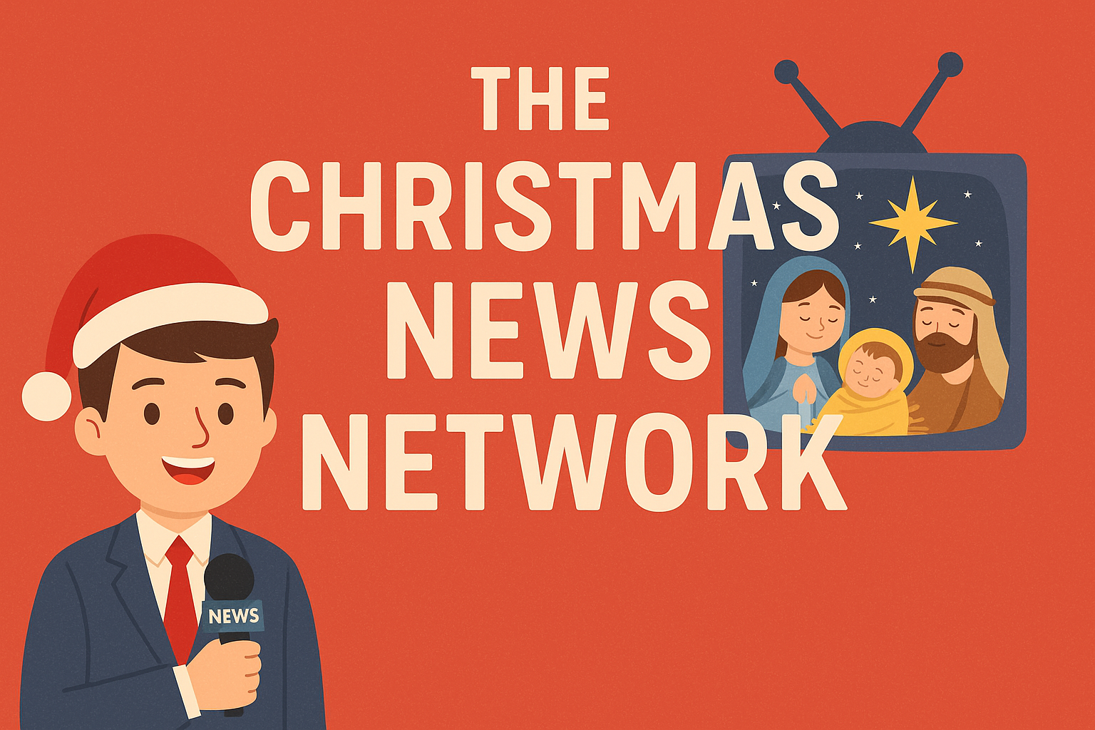The Christmas News Network- Simple Christmas Play