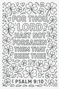 Scripture Coloring- Psalm 9:10