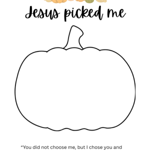 Jesus Picked Me: Pumpkin Bundle