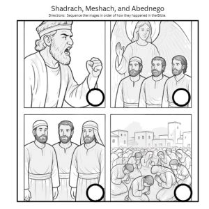 Shadrach, Meshach, & Abednego: Lesson & Activity