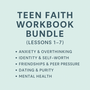 Teen Issue:  Anxiety & Overthinking Bundle