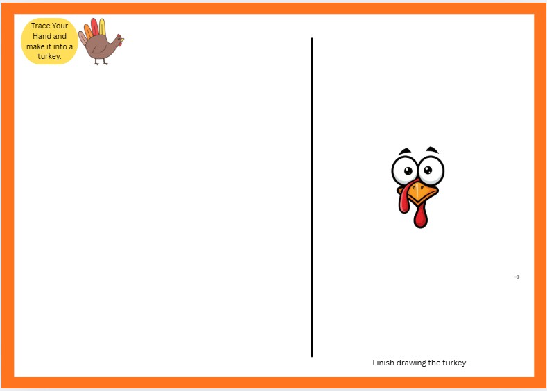 Thanksgiving Placemats /Fun Sheet - Image 3