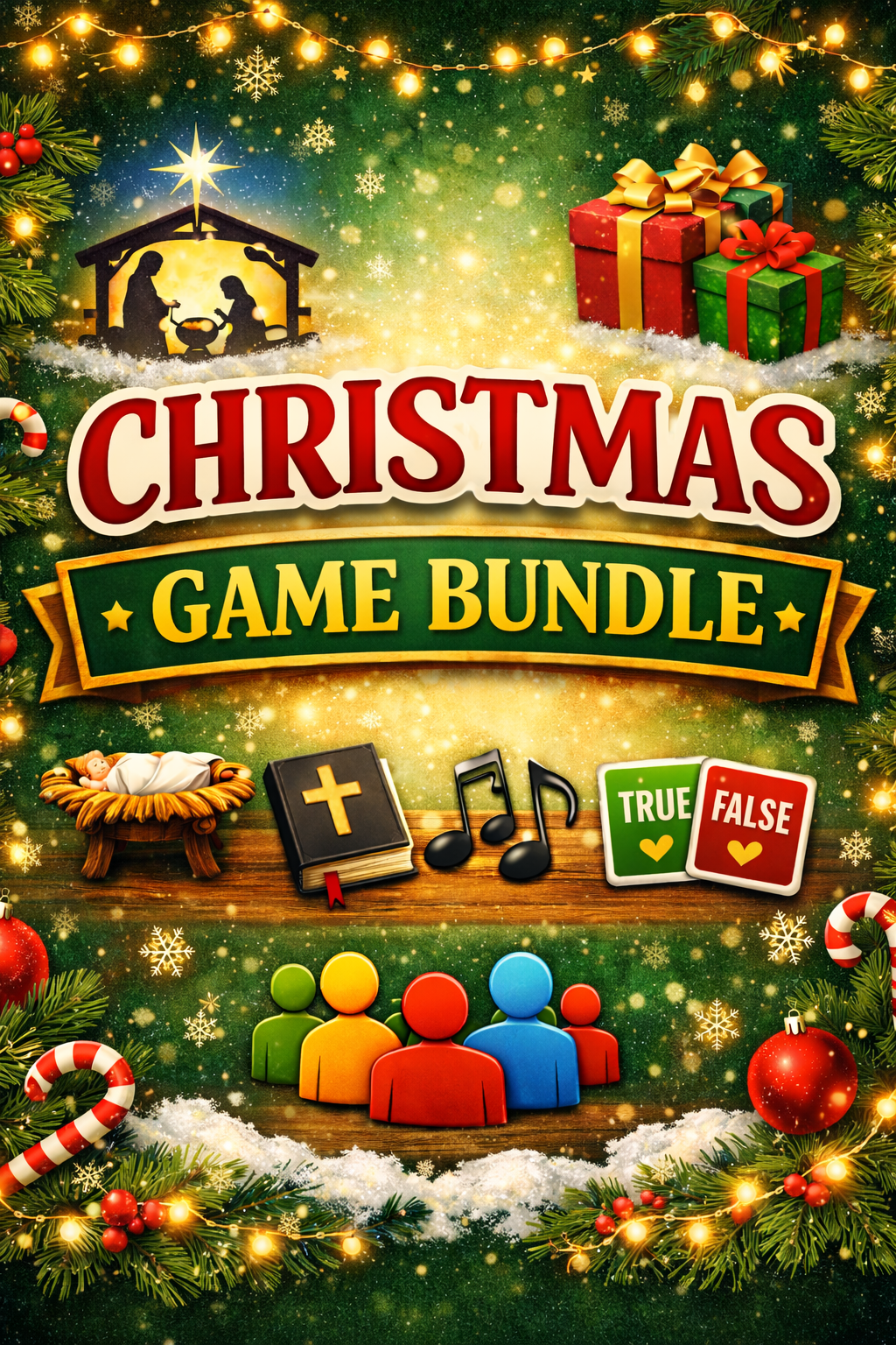 Christmas: Biblical Games for Adults
