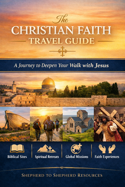 Christian Faith Travel Guide Bucketlist