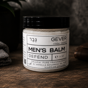 Men's Bourbon Vanilla Tallow Facial Balm